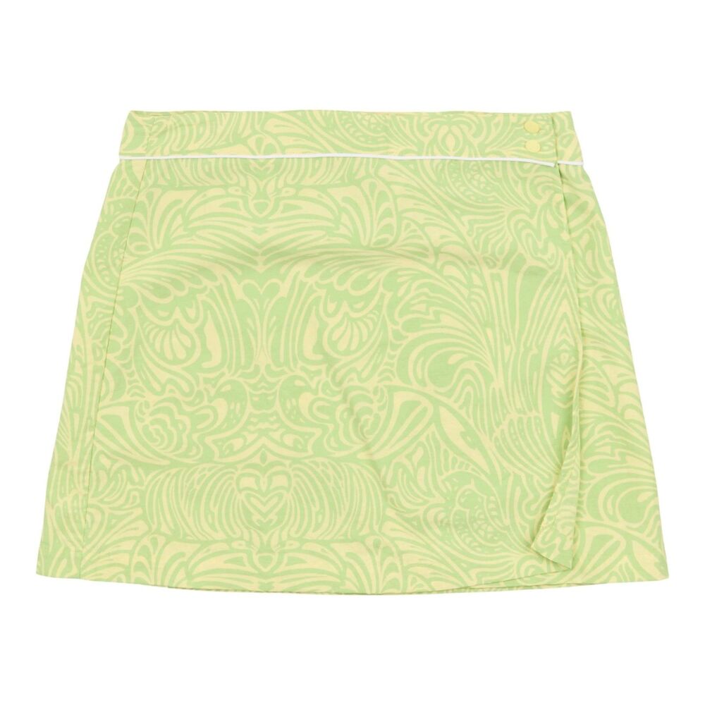 Patagonia Women's #58535 Button Out Boardie Swirl Paisley Nylon Wrap Skirt 12